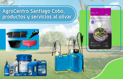 AgroCentro Santiago Cobo, productos y servicios al olivar